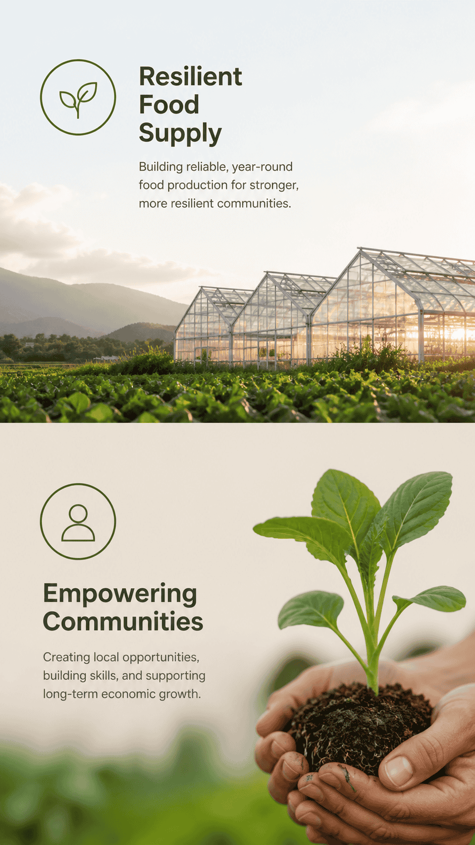 Controlled Environment Agriculture Company- Resilient Food Supply 