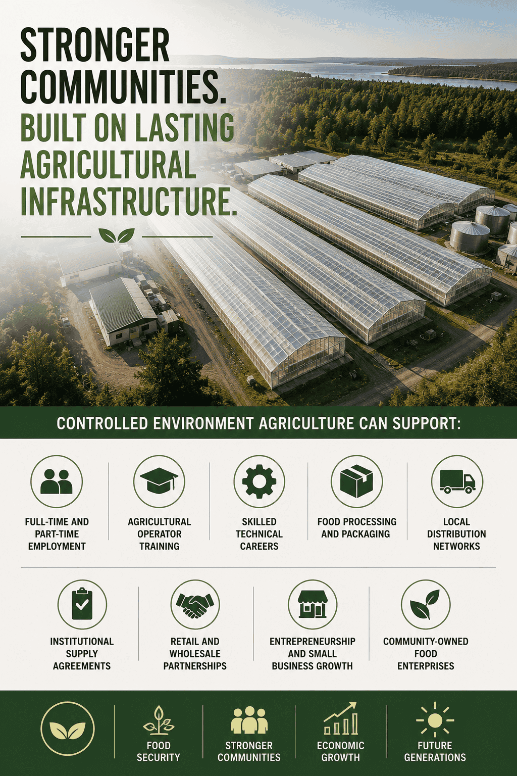 Larger greenhouses on a reserve- Indigenous Food Sovereignty
